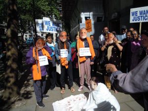 Protesting Modi